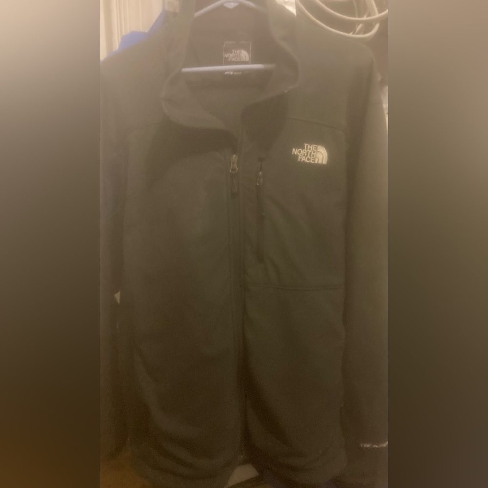 Mens The North Face Black TNF Apex Fleece jacket size Large Good condition